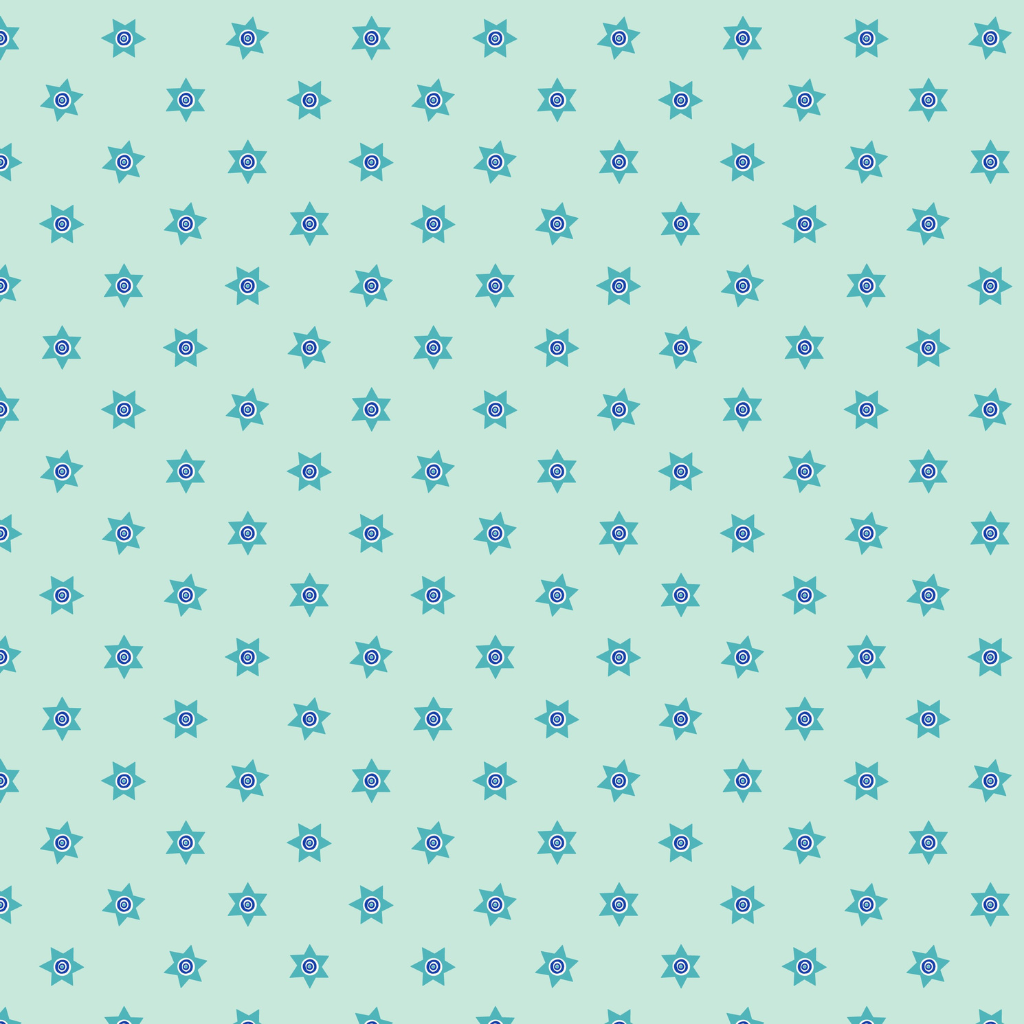 Lewis & Irene Chalki - Mati Star - 100% Cotton Fabric