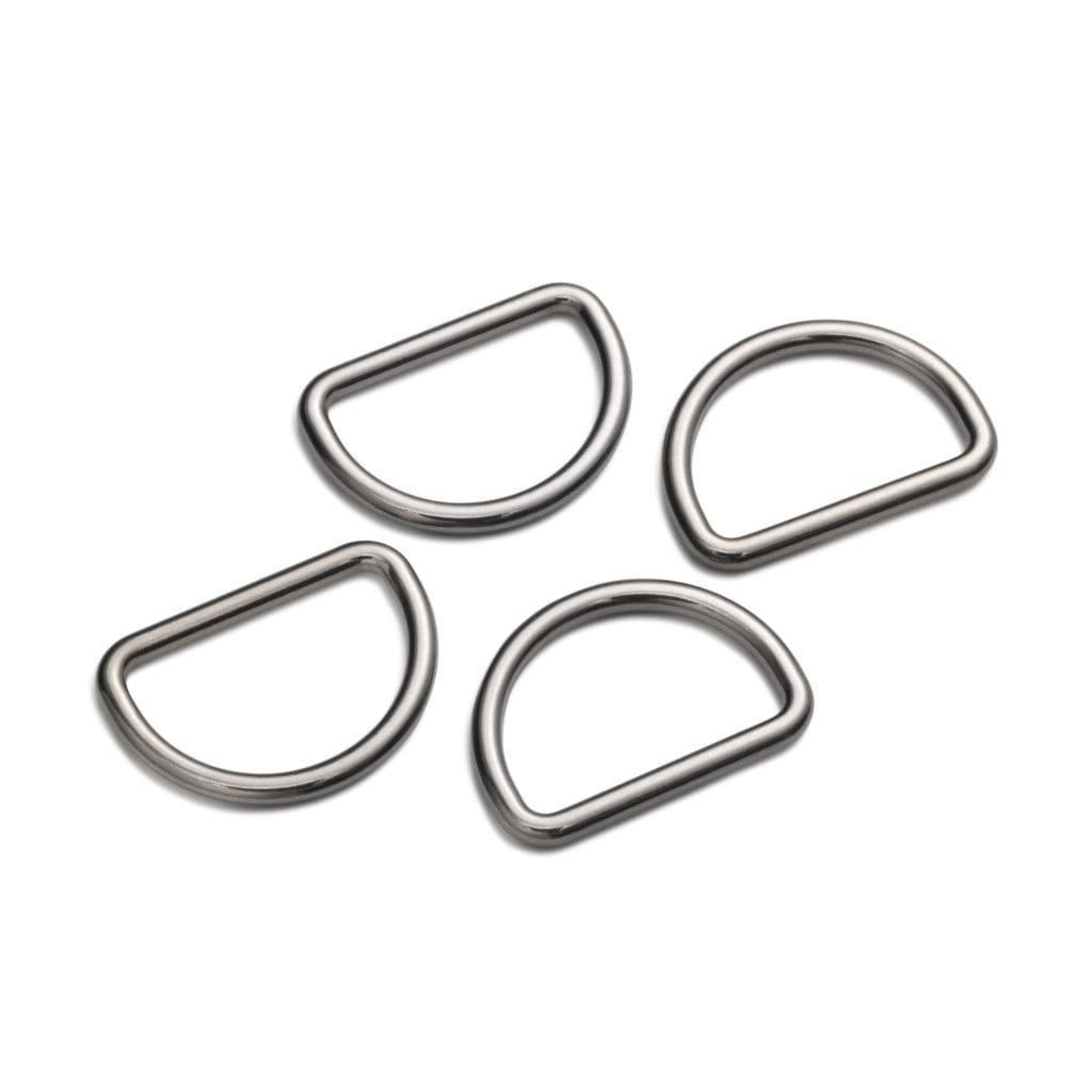 Prym D-Rings 25mm Gun Metal - 555405