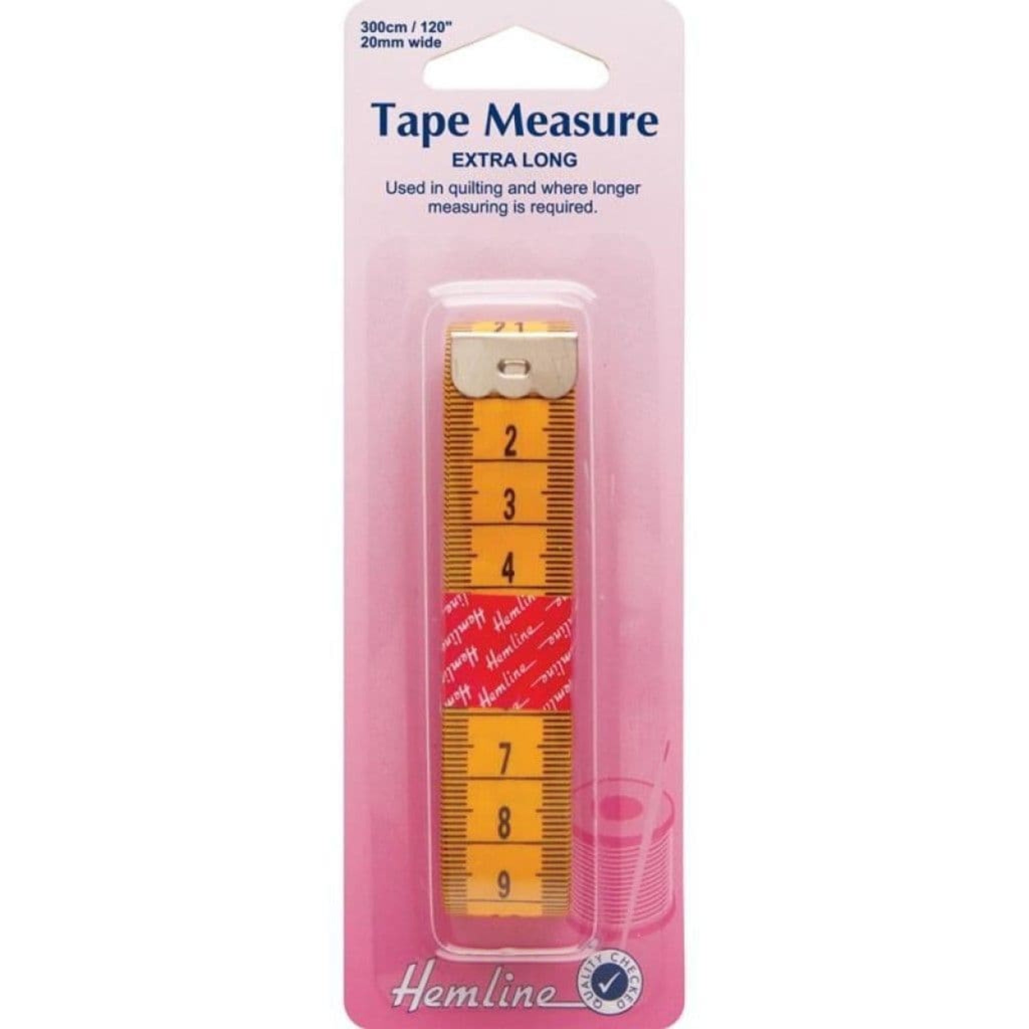 Hemline Extra Long Tape Measure