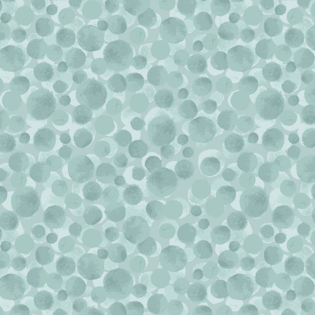 Lewis & Irene Bumbleberries - Peaceful Blue BB250 -100% Cotton Fabric