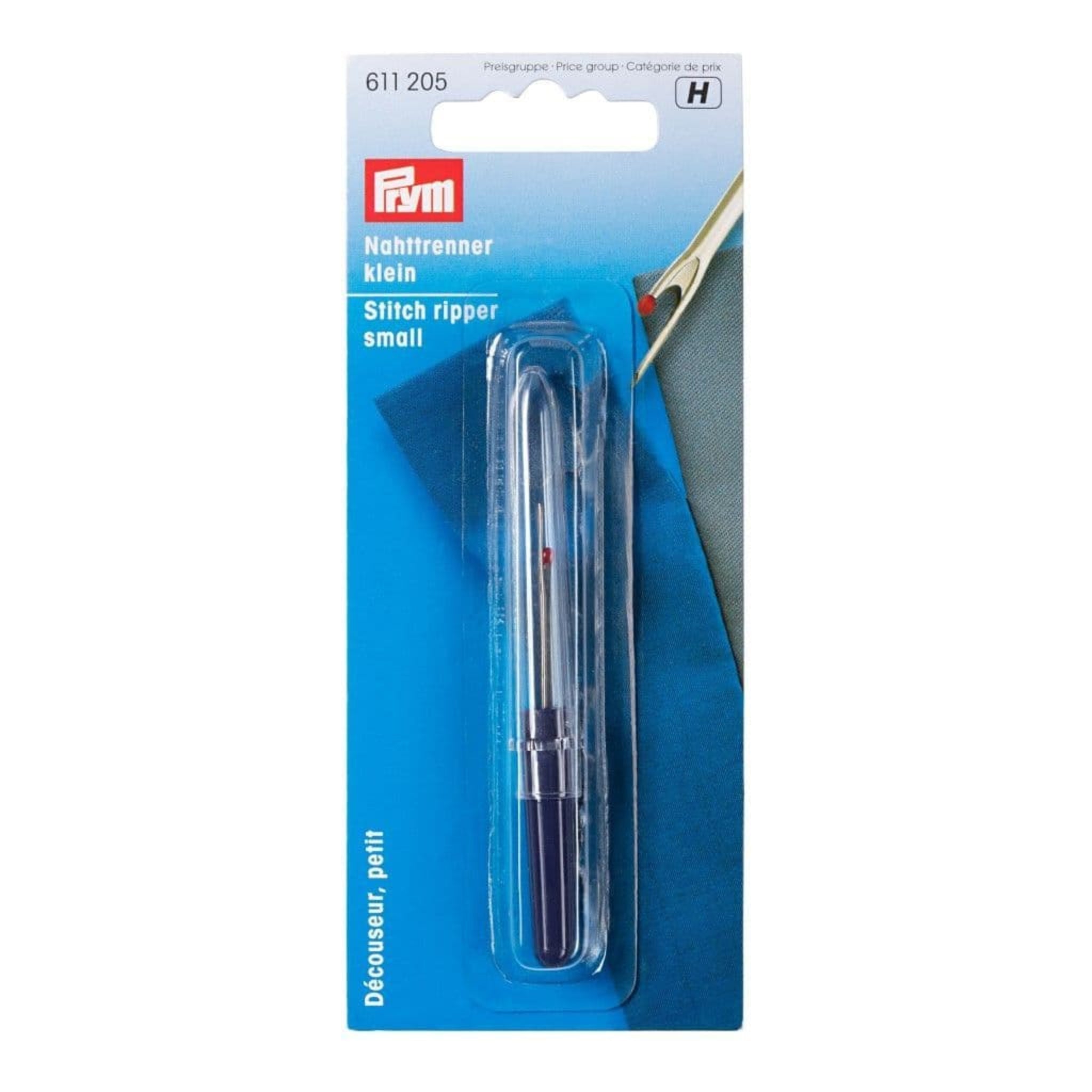 Stitch ripper small in packaging with Prym branding 