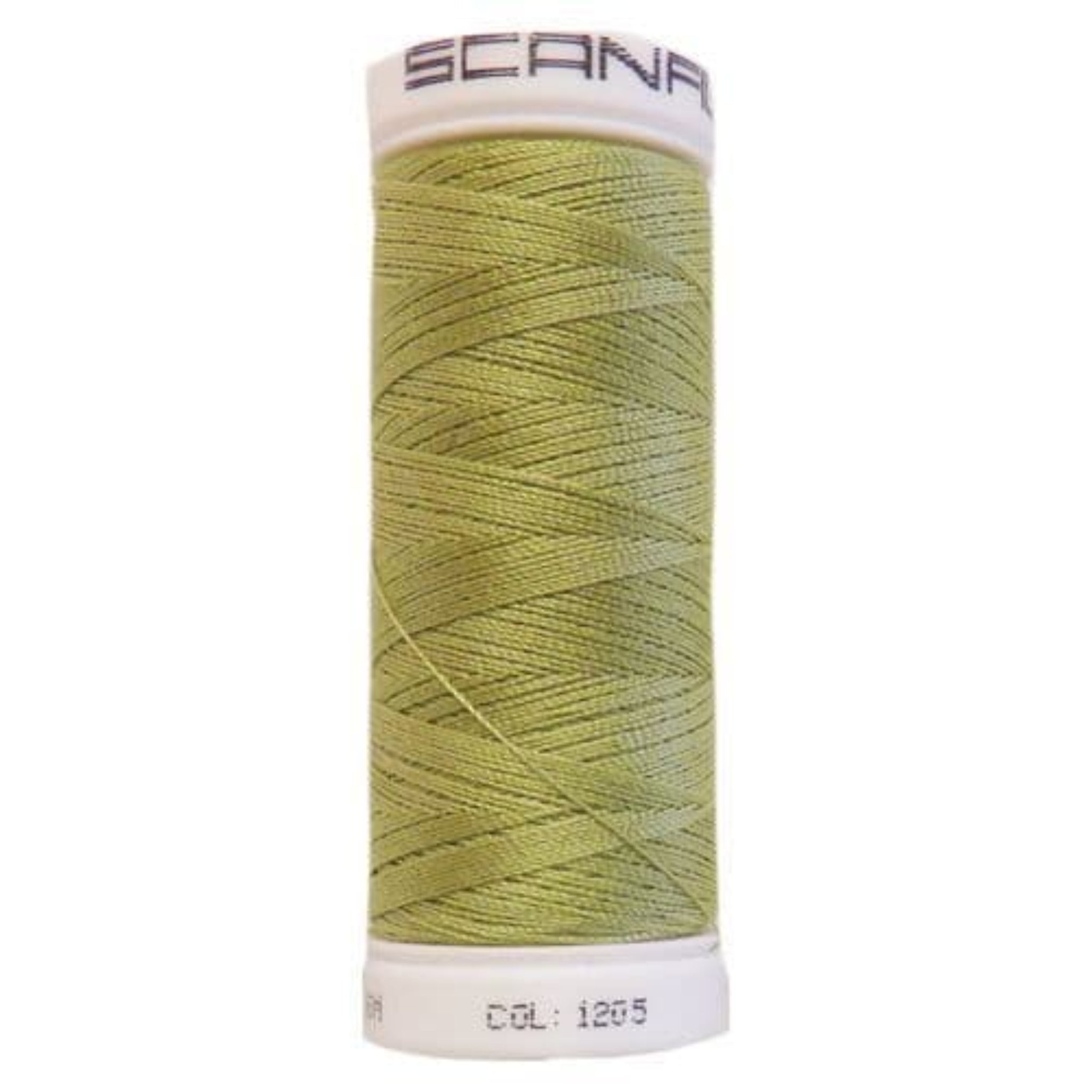 Scanfil spool of green thread 
