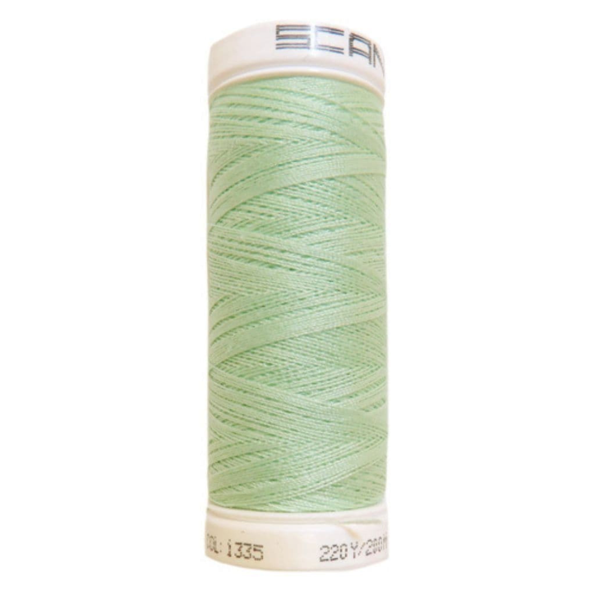 Spool of light green thread 