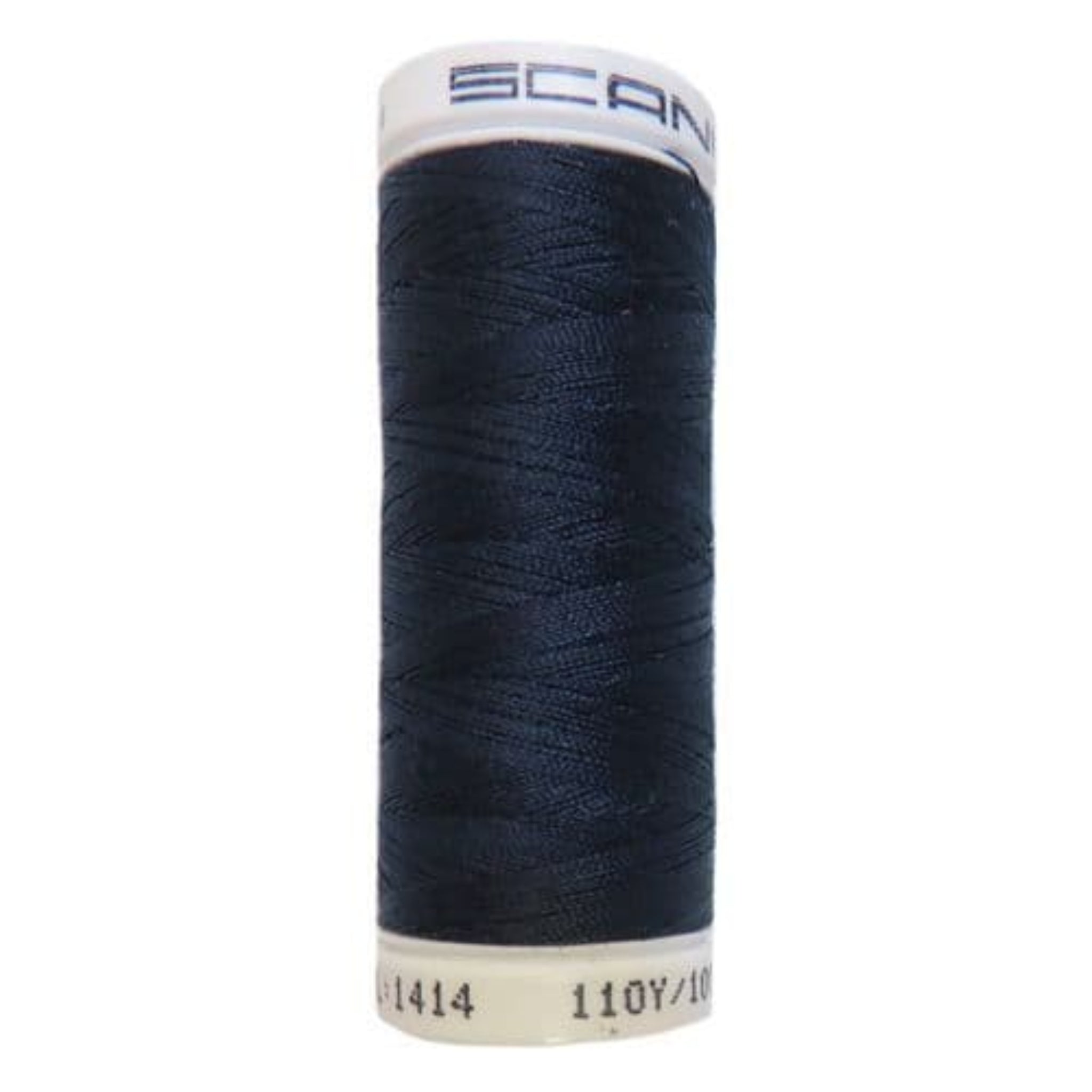 Navy blue Scanfil polyester sewing thread