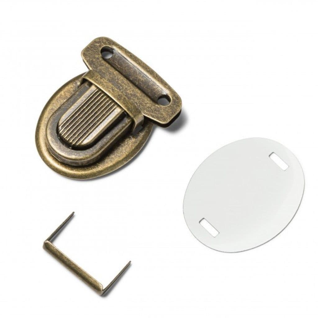 Prym Tuck Lock Antique Brass 26mm - 417977